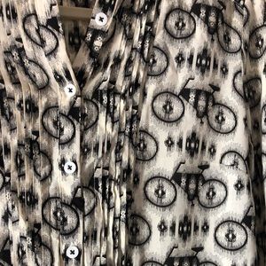 anthropologie button down blouse